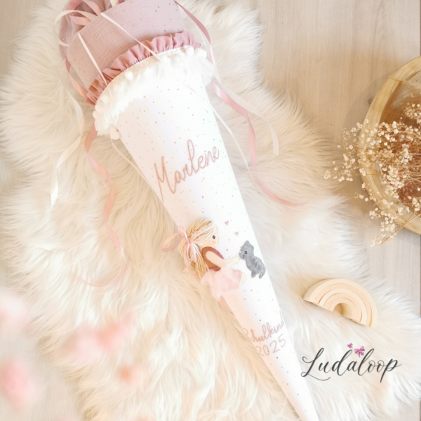 ludaloop katze mit mädchen marlene 4 (Groß)