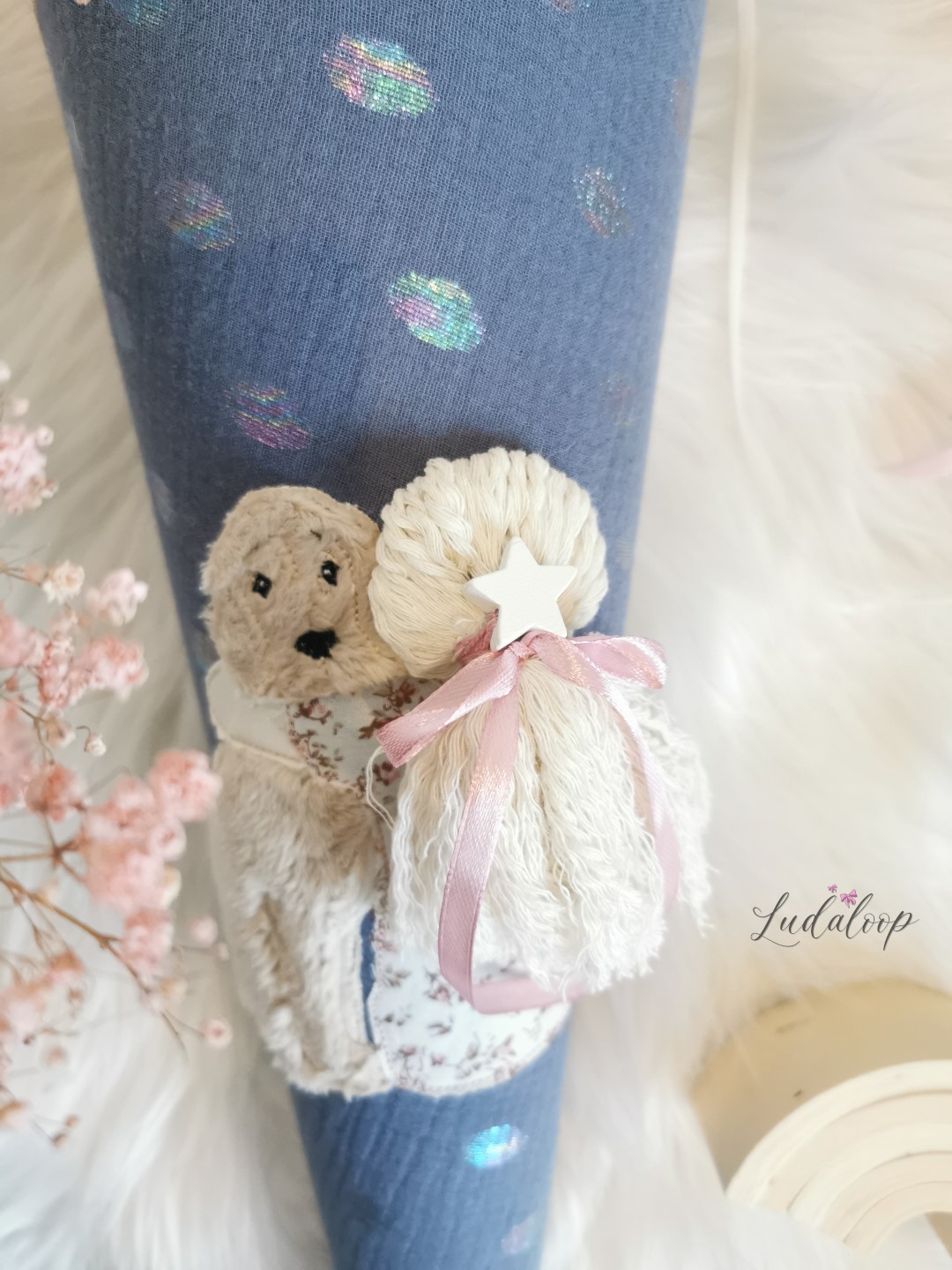 Schultüte Mädchen mit Hund - Marlene – Bild 3