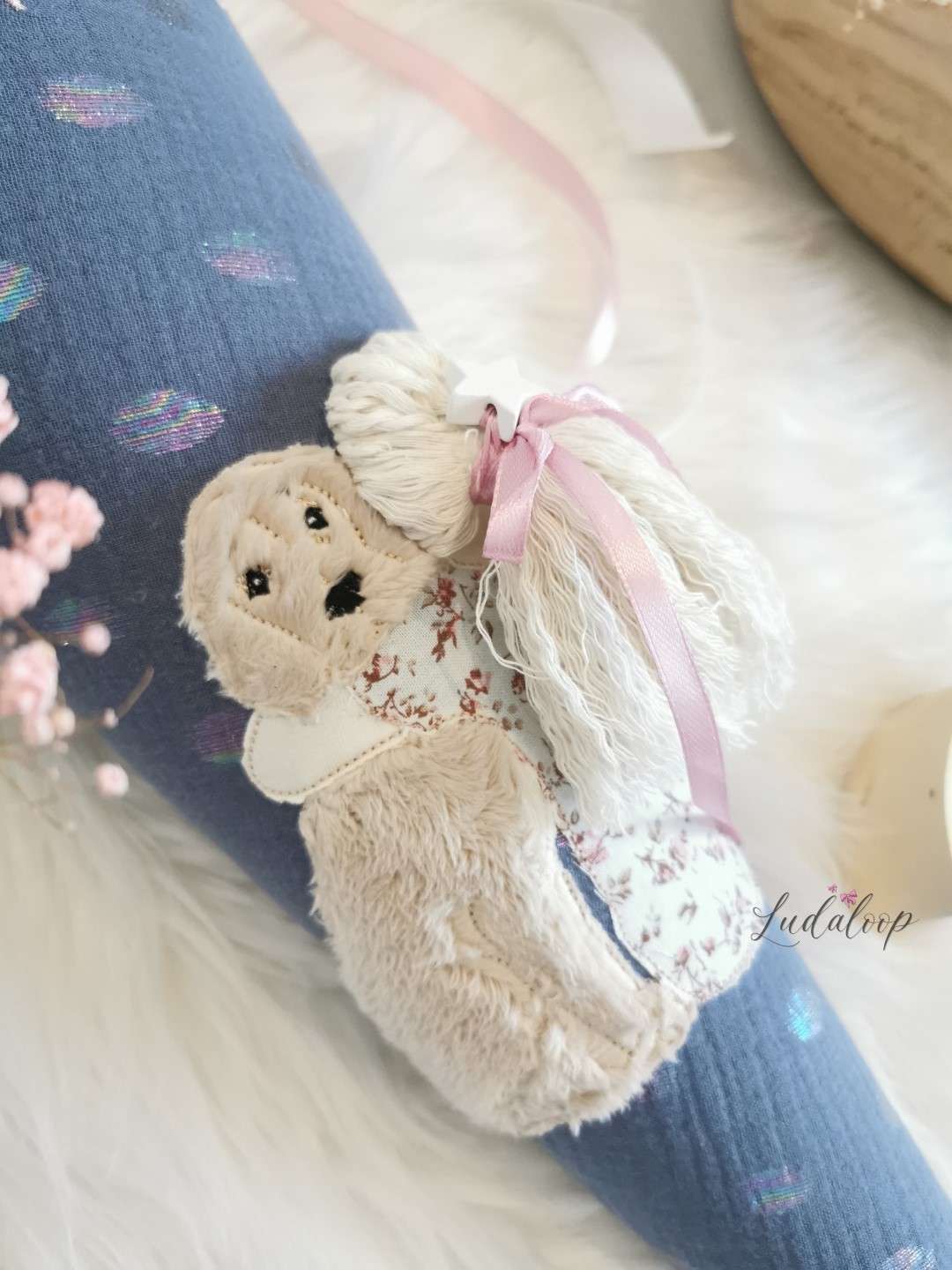 Schultüte Mädchen mit Hund - Marlene – Bild 5