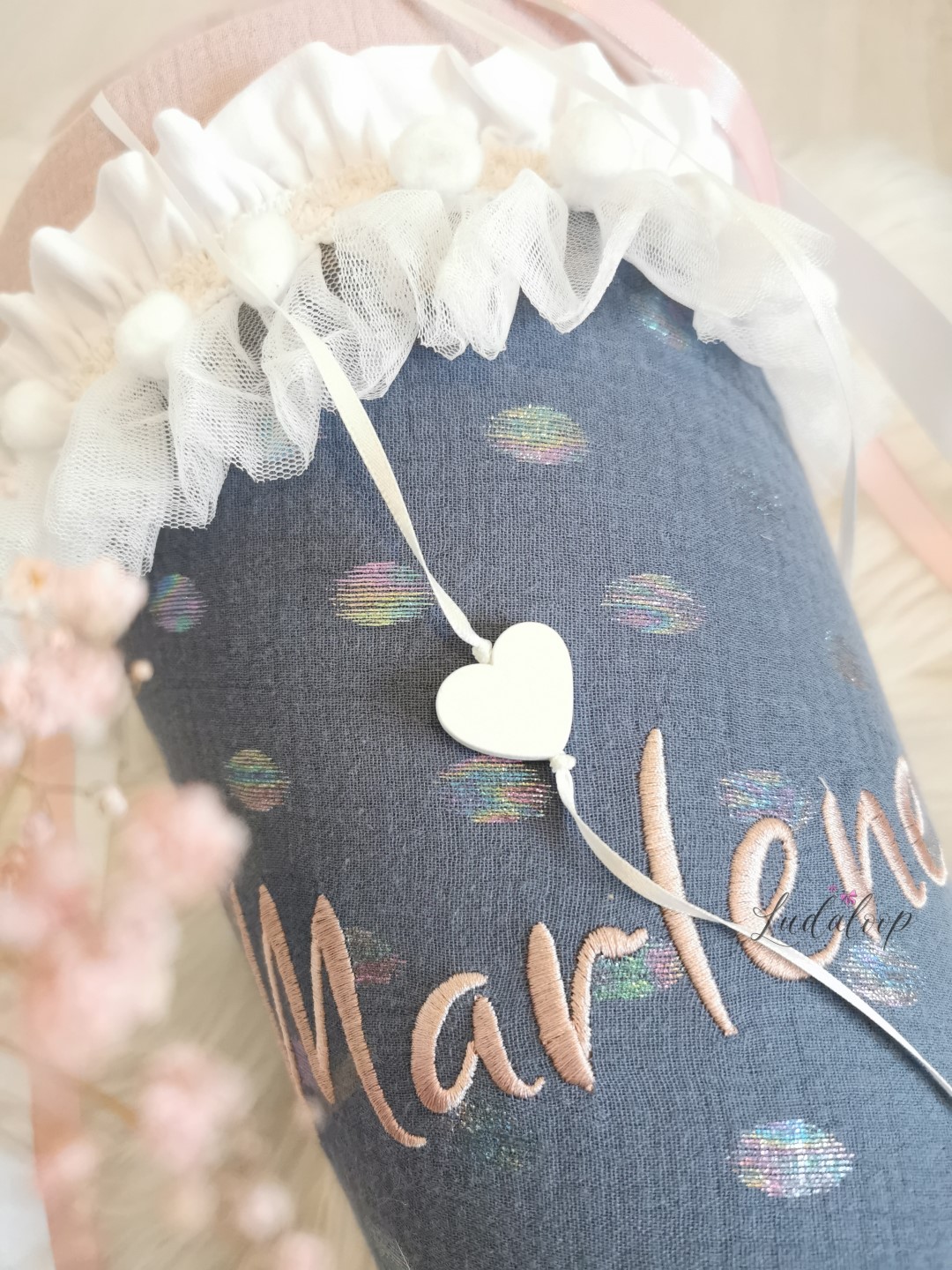 Schultüte Mädchen mit Hund - Marlene – Bild 6
